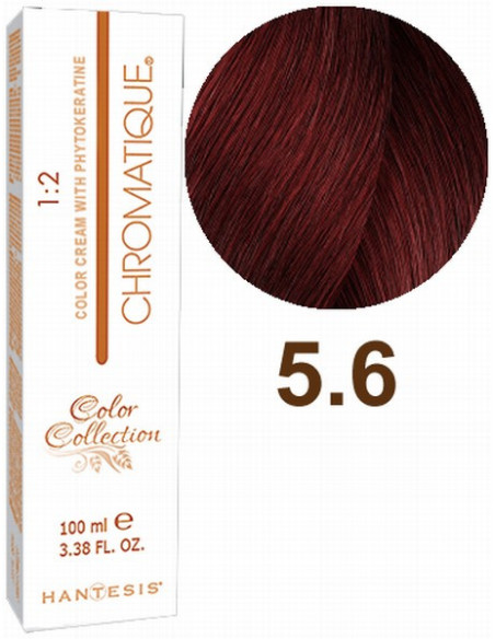 HANTESIS hiusväri CHROMATIQUE 5.6 Punaruskea 100ml