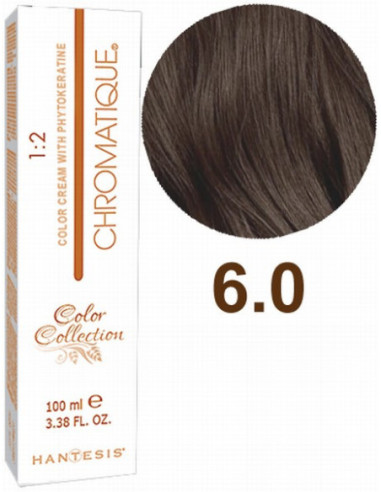 HANTESIS Hair color CHROMATIQUE 6.0 Dark Blonde 100ml