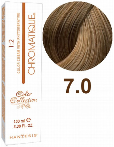 HANTESIS hiusväri CHROMATIQUE 7.0 Blonde 100ml