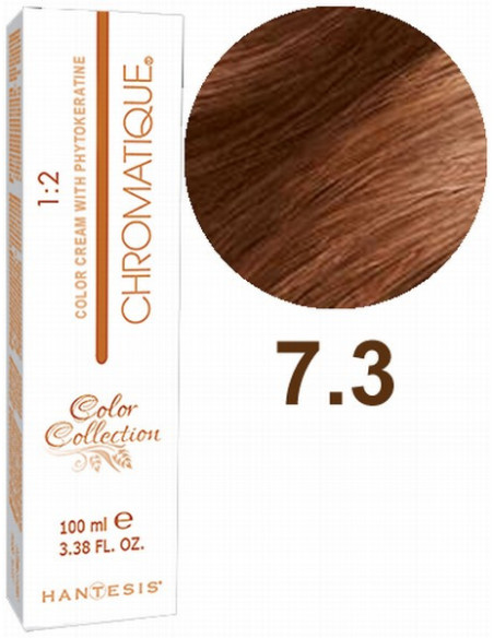 HANTESIS hiusväri CHROMATIQUE 7.3 Golden blonde 100ml