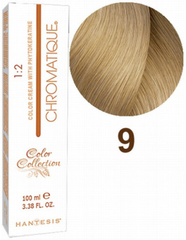 HANTESIS Hair color CHROMATIQUE 9 Very Light Blonde 100ml