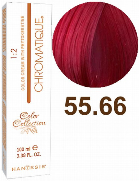 HANTESIS hiusväri CHROMATIQUE 55.66 Vaalea kastanjanruskea 100ml