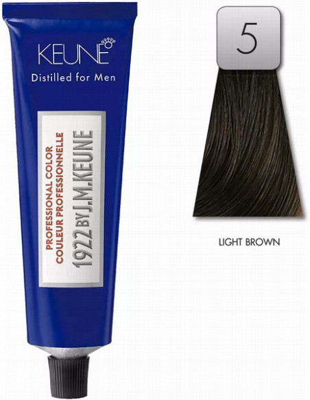 KEUNE 1922 No. 5.0 - vaaleanvaalea hiusväri 60ml
