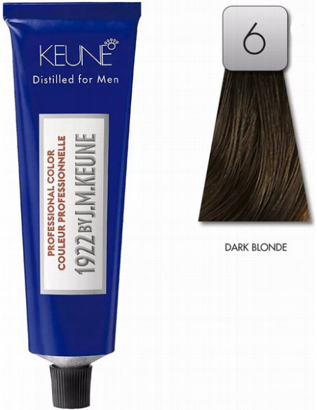 KEUNE 1922 No. 6.0 - tummanvaalea hiusväri 60ml