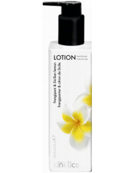Hajustettu käsi- ja vartalovoide FRANGIPANI & SISILIALAINEN SITRUUNA 250ml