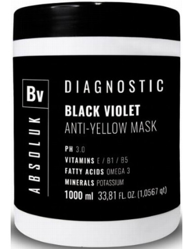 Absoluk BLACK VIOLET Keltainen sävy...