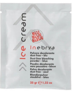 Vaalennusjauhe sinisellä...