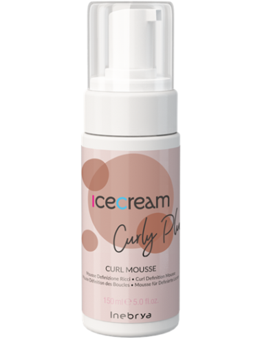 Ice Cream Curly Plus putas cirtainiem un viļņainiem matiem 200ml