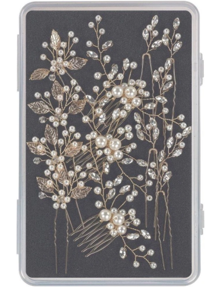 MORSIUS Hiuspinnit, kulta