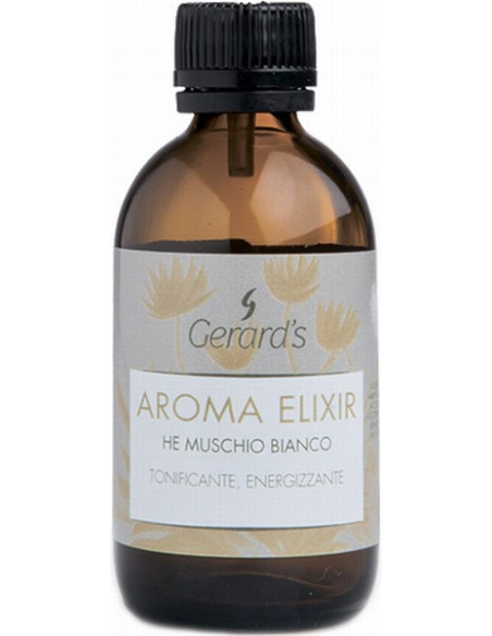 ELIXIR AROMA - HE MUSCHIO BIANCO Eteerinen öljy, virkistävä ja stimuloiva, 50ml