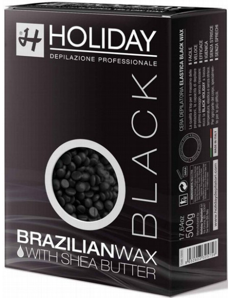 HOLIDAY BRASILIALAINEN Vaha, joustava, helmet (musta) 500g