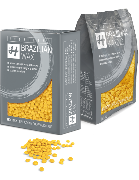 LOMA ERINOMAINEN Brasilialainen vaha, joustava, helmiä, isoäidin kakku 500g