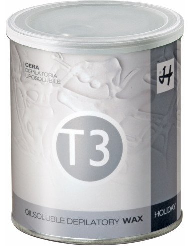 HOLIDAY T3 Depilatory wax (natural) 800ml