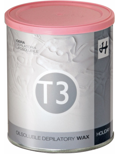 HOLIDAY T3 Depilatory wax (rose) 800ml