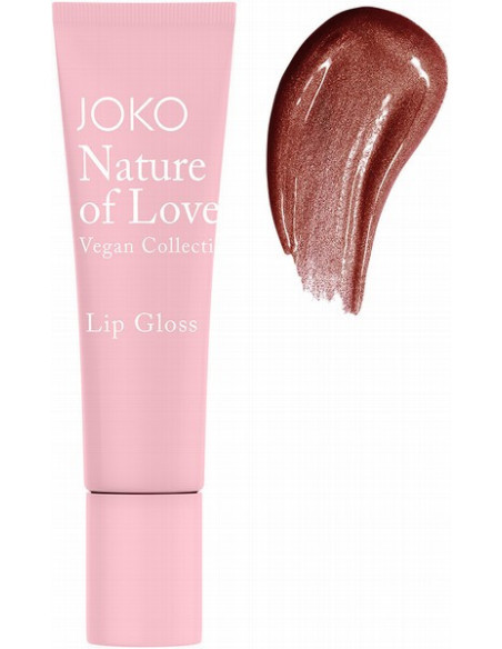 JOKO Nature of Love. Vegaaninen kokoelma huulikiilto nro 06