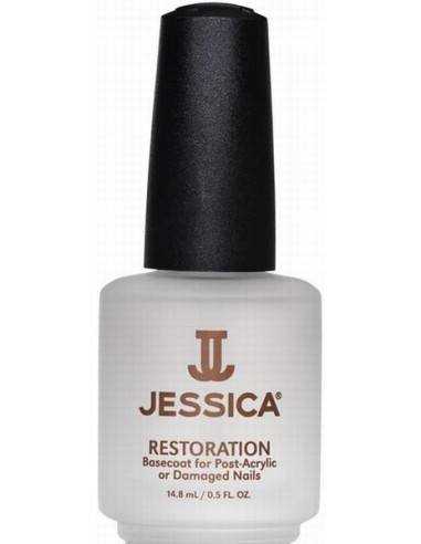 JESSICA BASICS RESTORATION Bāze bojātiem nagiem, atjaunojoša 14,8ml