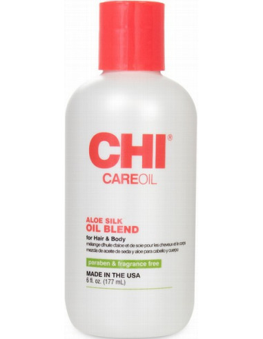 CHI CAREOIL Aloe Silk -hiusöljy 177ml