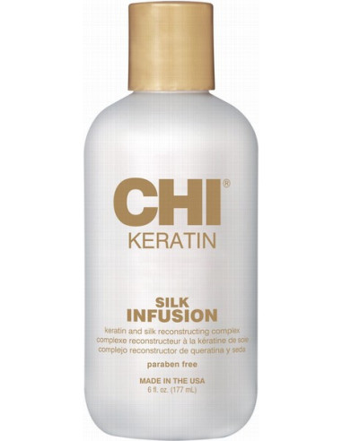 CHI Keratin zīda serums matiem 177ml