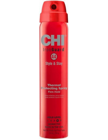 CHI STYLING 44 Style&Stay Firm Hold Thermal Protecting Spray 74g