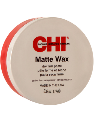 CHI MATT WAX Dry Firm paste - modelēšanas vasks  74gr