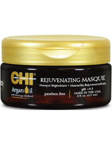 CHI Argan Oil Rejuvenating Mask matu maska ar argāna & moringa eļļu 237ml