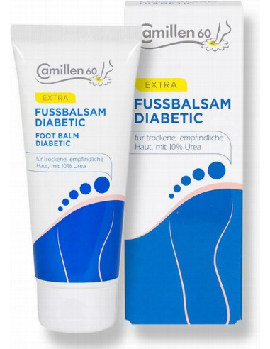 Camillen 60 Foot balm diabetic - Balzāms pēdām diabēta pacientiem 100ml