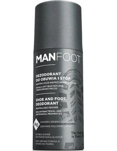 MANFOOT Deodorantti kolloidisella...