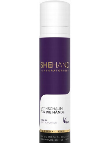 SHEHAND Satin Foam ureaa 5% herkälle...