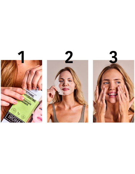 IROHA NATURE Bakuchiol silottava kasvonaamio, kimmoisuutta ja kiinteyttä varten 23ml