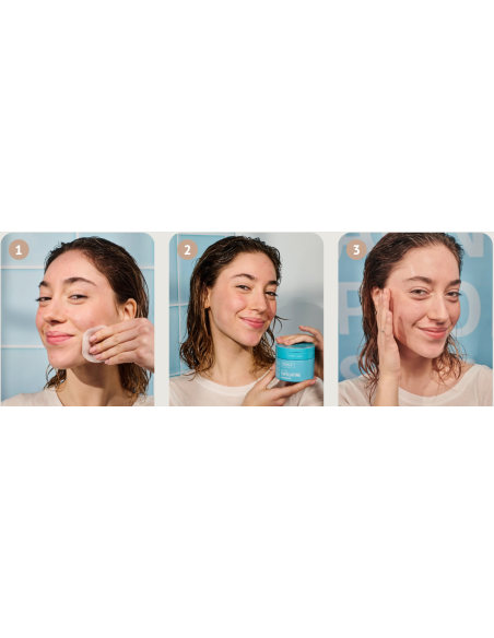 IROHA NATURE ACNE PRONE Kuorintalaput salisyylihapolla aknen vähentämiseen 50 kpl