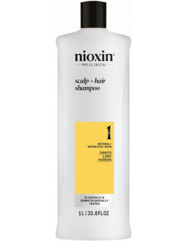 NIOXIN SYSTEM NO. 1 shampoo hieman...
