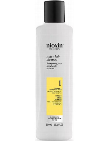NIOXIN SYSTEM NO. 1 shampoo hieman...