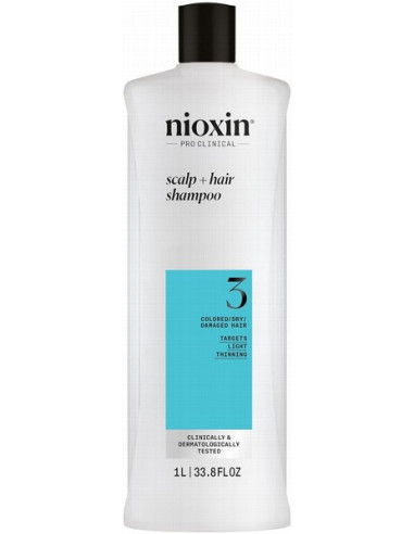 NIOXIN SYSTEM NO. 3 shampoo...
