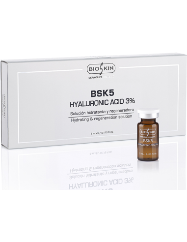 BSK5 HYALURONIC ACID 3% CUBE3 Hydrating & regeneration solution 5ml