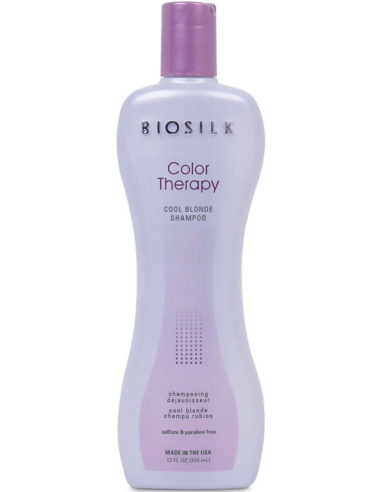 BIOSILK Color Therapy šampuns blondiem matiem 355ml