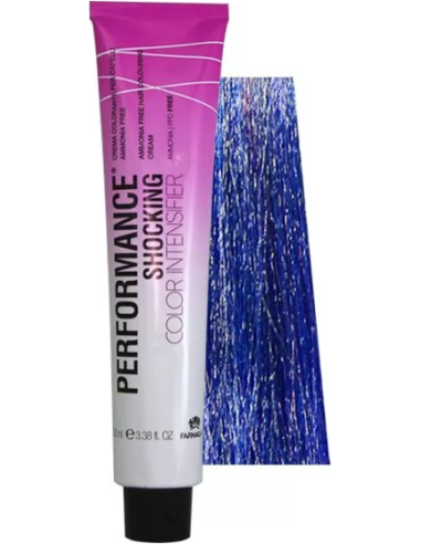 PERFORMANCE SHOCKING COLOR Hair color Intensifier Blue, without ammonia 100ml