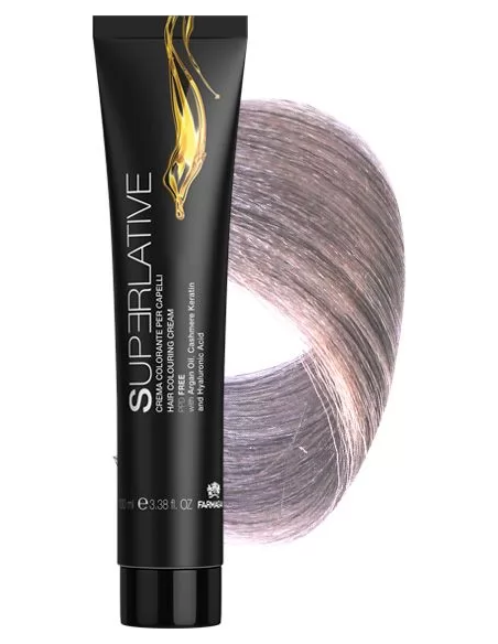 Farmagan Superlative Color 10.21 Blonde Platinum Irisee Ash hiusväri 100 ml
