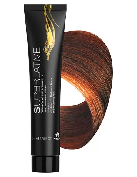Farmagan Superlative Color 5.44 Light Chestnut Intense Copper hiusväri 100 ml
