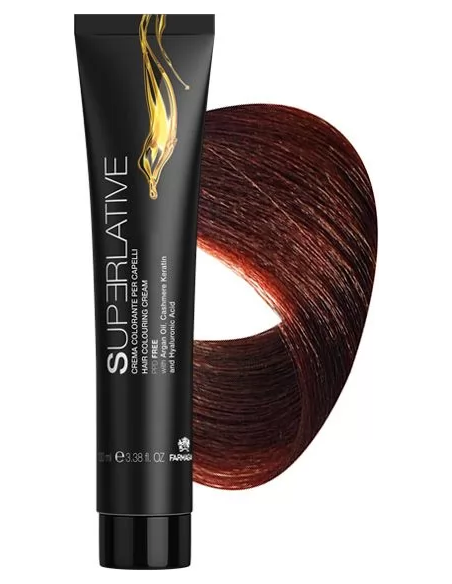 Farmagan Superlative Color 5.5 Light Chestnut Mahogany hiusväri 100 ml