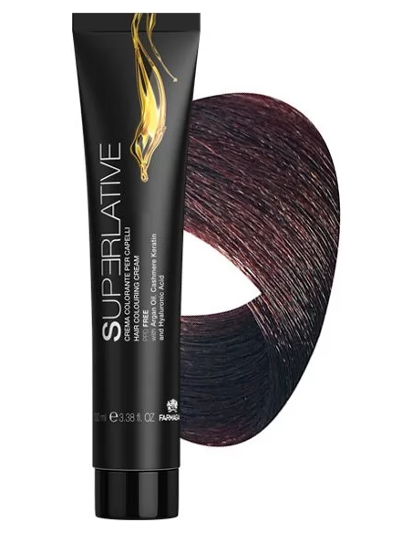 Farmagan Superlative Color 4.5 Chestnut Mahogany hiusväri 100 ml