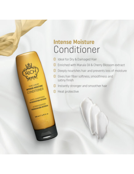 RICH Pure Luxury INTENSIIVIKOSTEUTUS Tehokkaasti kosteuttava hoitoaine 200ml