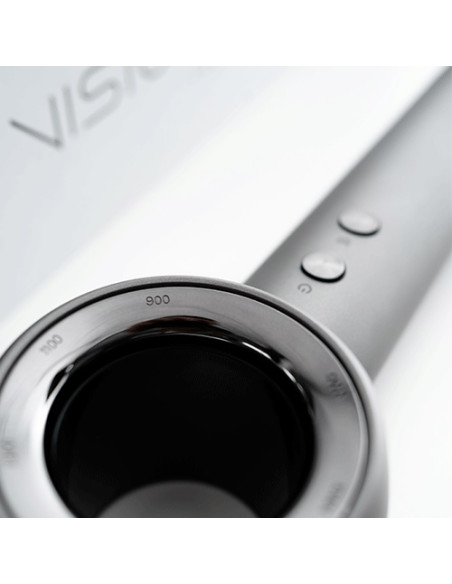 Vision-Air-hiustenkuivaaja, edistyksellistä teknologiaa pitkäaikaiseen ja mukavaan käyttöön, säädettävä lämpötila, 312 g