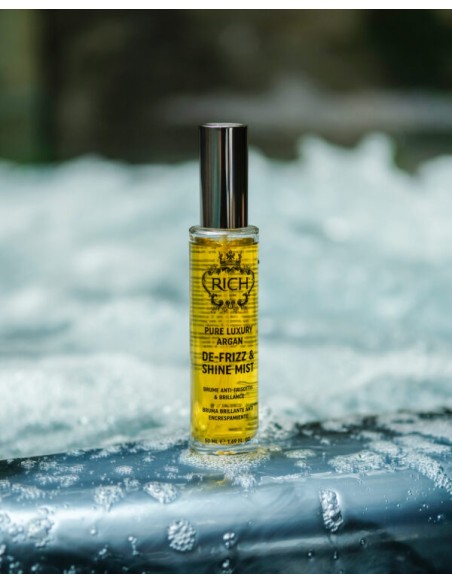 RICH Pure Luxury ARGAN Arganöljyä sisältävä pörröisyyttä ehkäisevä suihke 50ml