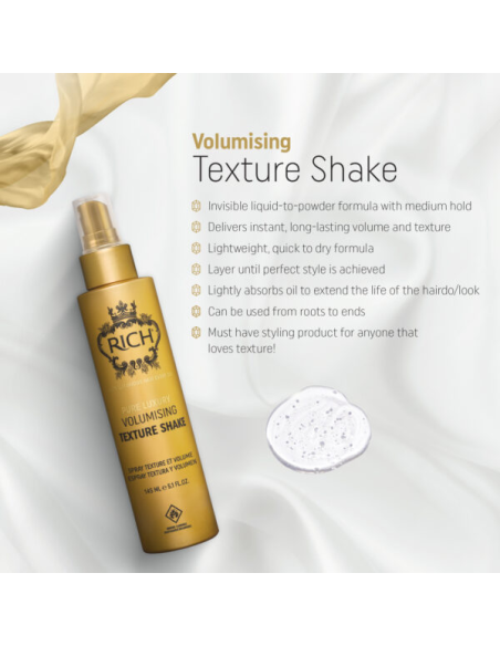 RICH Pure Luxury VOLUMISING Hiusten tuuheuttava kiinnitysaine 145ml