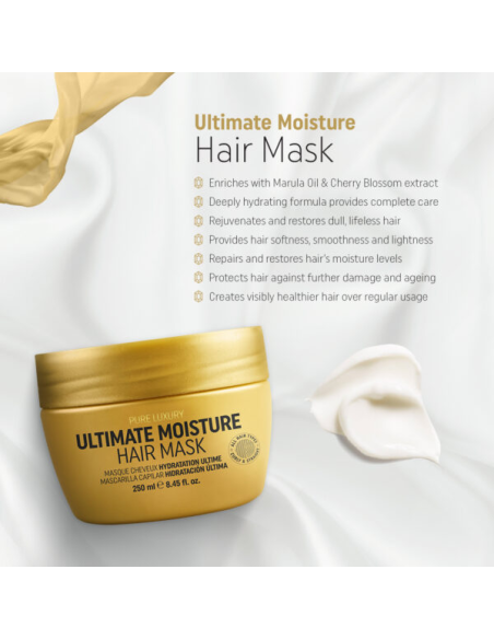 RICH Pure Luxury INTENSIIVIKOSTEUTUS Tehokkaasti kosteuttava hiusnaamio 250ml
