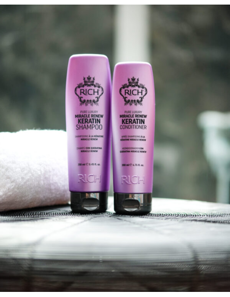 RICH Pure Luxury MIRACLE RENEW KERATIN Uudistava CC-shampoo 250ml