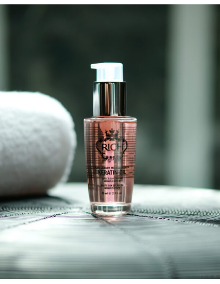 RICH Pure Luxury MIRACLE RENEW KERATIN Keratiinia uudistava öljy 70ml