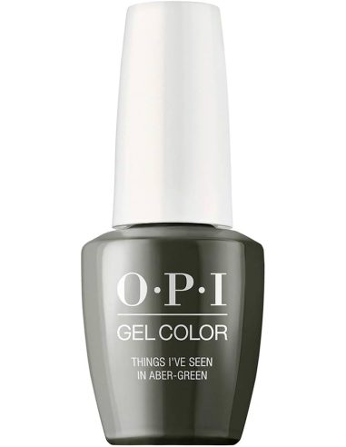 OPI - GEL COLOR - Scotland - Things I've Seen In Aber-Green