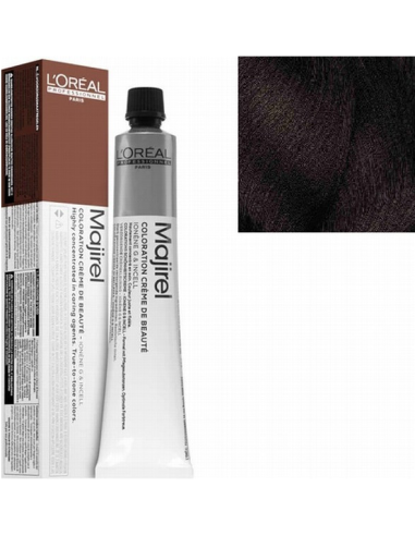 Majirel Absolu 4.8 krēmveida krāsa matu skaistumam: neierobežoti toņi, dziļa kopšana L'Oreal Professionnel Majirel Absolu 50ml