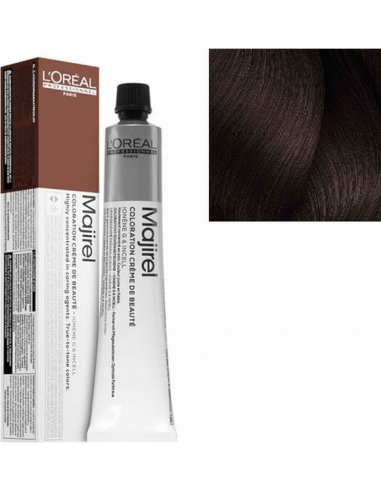 Majirel Absolu 5.25 krēmveida krāsa matu skaistumam: neierobežoti toņi, dziļa kopšana L'Oreal Professionnel Majirel Absolu 50ml